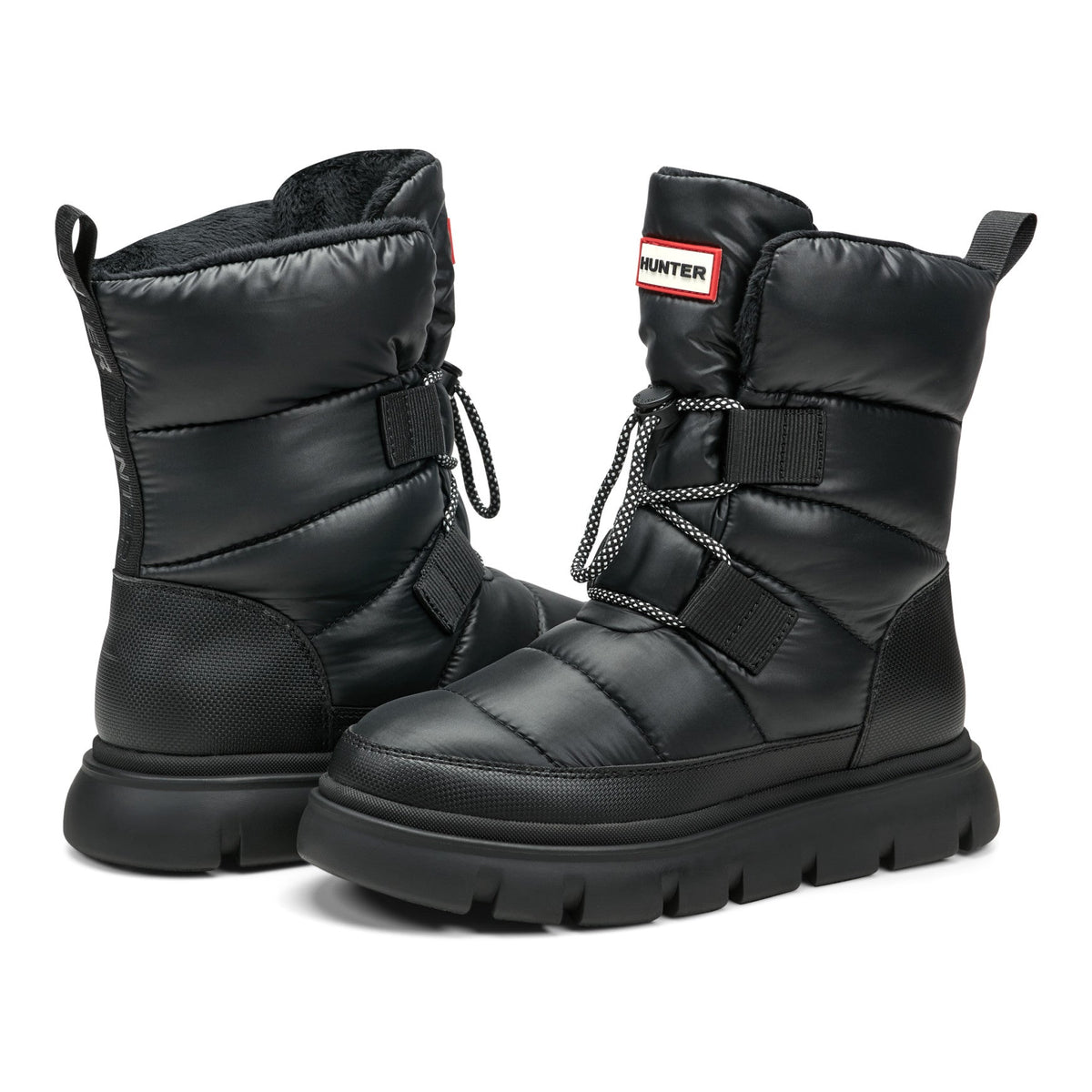 Moon Lug Sole Insulated Waterproof Snow Booties