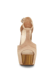 Dany T-Strap Platform Sandal - Sand