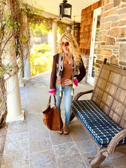 Over-Sized Oval Sunglasses - Tortoise