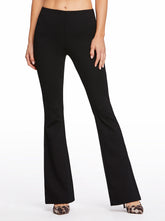 Pull On Flare - Black Ponte