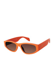 Vintage Oval Sunglasses - Orange