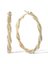 Spiral Hoop Earrings