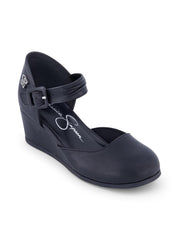 Girls' Tatiana Wedge Heel - Black