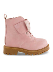 Toddler Daria Bow Moto Boot - Blush