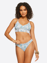 Sweetness Overload Cropped Cami - White Multi