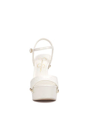 Calenta Studded Platform - White