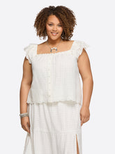 Violetta Top - Gardenia
