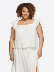 Violetta Top - Gardenia