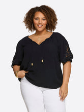 Eloise Blouse - Night Sky