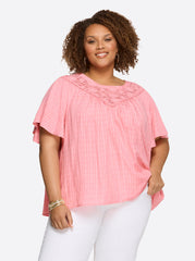 Eloise Blouse - Peony