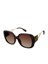 Oversized Oval Sunglasses - Tortoise