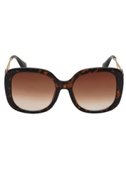 Oversized Oval Sunglasses - Tortoise