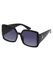 Stylish Square Sunglasses - Black