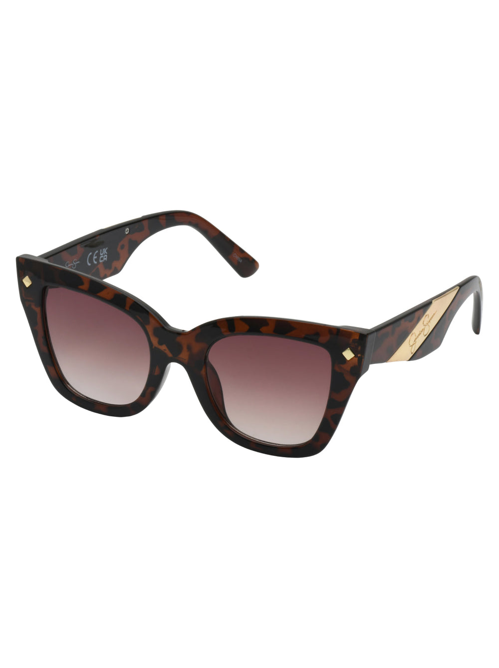 Bold Cat Eye Sunglasses - Tortoise