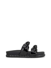 Caralyna Flat Sandal - Black