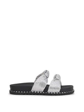 Caralyna Flat Sandal - Silver