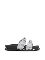 Caralyna Flat Sandal - Silver