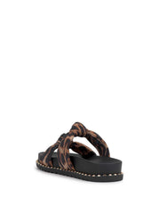 Caralyna Flat Sandal - Leopard
