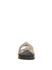 Caralyna Flat Sandal - Champagne