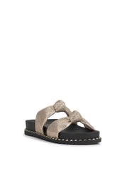 Caralyna Flat Sandal - Champagne