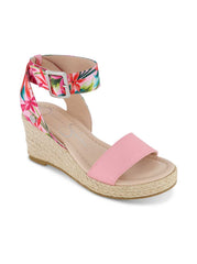Girls' Asha Cuff Wedge Sandals - Pink