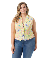 Embla Vest - Candy Hibiscus