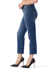 Harmony Straight High Rise Jean - Particles