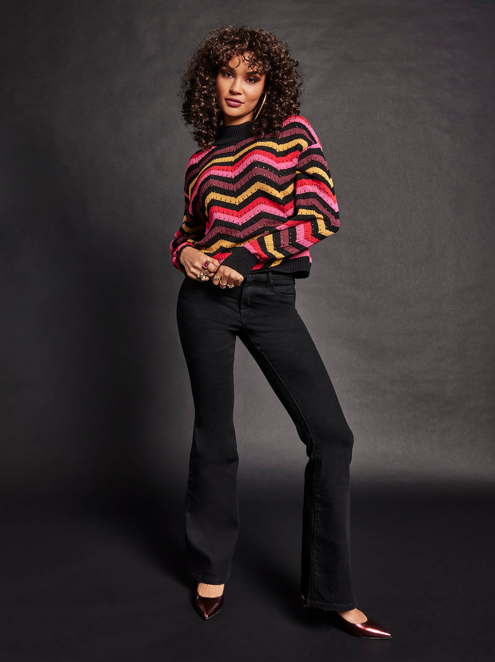 Charmed Flare - Black