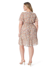 Regina Dress - Cartoon Florals