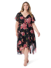 Elise Dress - Sketchy Roses