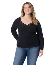 Laurel Sweetheart Top - Anthracite