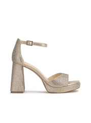 Kaliah Platform Sandal - Champagne