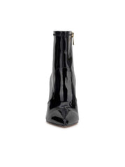Narelle Pointed Toe Bootie - Black Patent