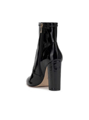 Narelle Pointed Toe Bootie - Black Patent