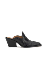 Zurina Heeled Mule - Black