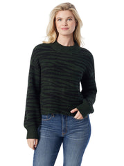 Portia Sweater - Animal Jacquard