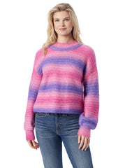 Portia Sweater - Royal Purple Combo