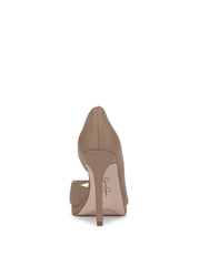 Kimli Peep Toe Pump - Chai Latte