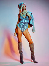 Underwire One Piece - Shibori