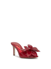 Percia Slip On Heel - Red Muse