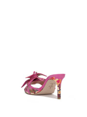 Percia Slip On Heel - Pink Blossom