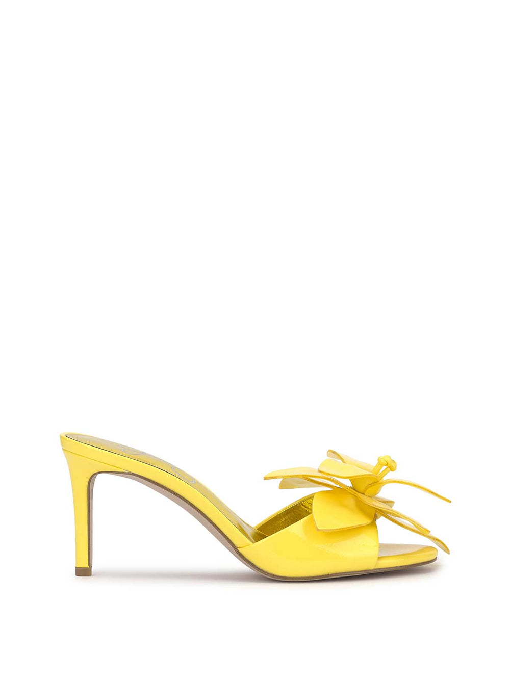 Percia Slip On Heel - Bright Yellow