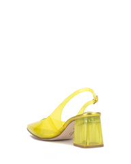 Syrina Slingback Pump - Bright Yellow