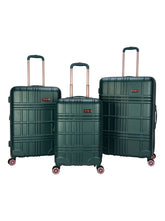 Jewel Plaid Luggage Collection - Jade
