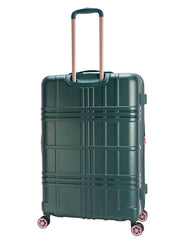 Jewel Plaid Luggage Collection - Jade