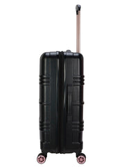 Jewel Plaid Luggage Collection - Black
