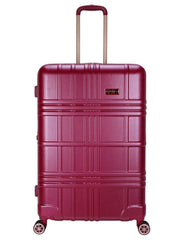 Jewel Plaid Luggage Collection - Violet