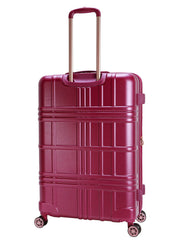 Jewel Plaid Luggage Collection - Violet