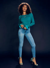 Nala Sweater - Teal Green