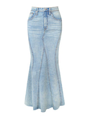 Denim Skirt - Open Book